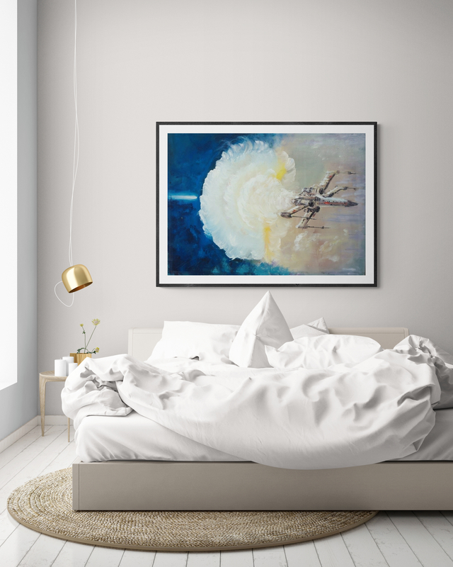 X-wing Fighter Star Wars canvas print