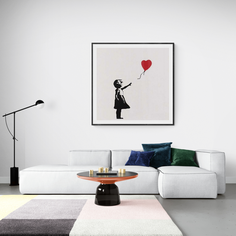 Banksy Girl With The Red Balloon canvas print