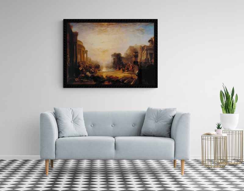 Turner The Decline Of The Carthaginian Empire canvas print