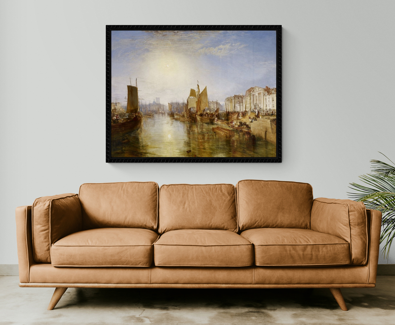 Turner The Harbor Of Dieppe canvas print