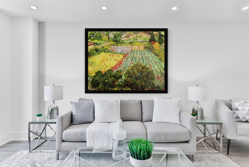 Van Gogh Blooming Field canvas print