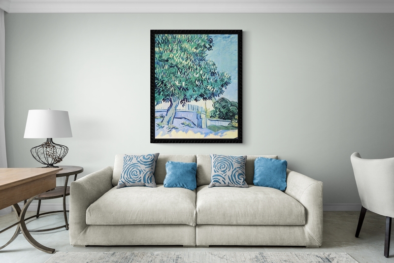 Van Gogh Blossoming Chestnut Tree 2 canvas print