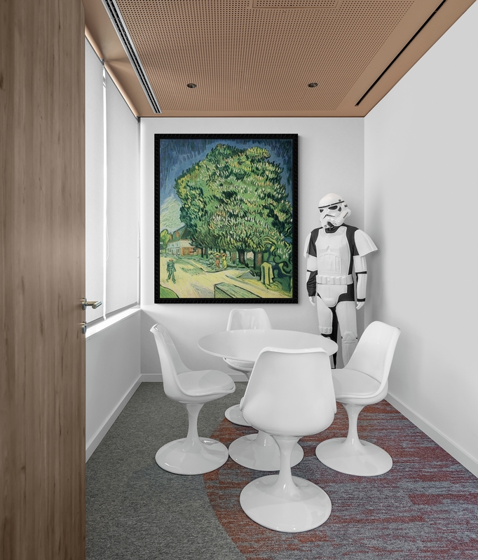 Van Gogh Blossoming Chestnut Tree canvas print