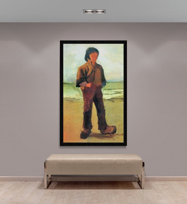 Van Gogh Fisher On The Shore canvas print