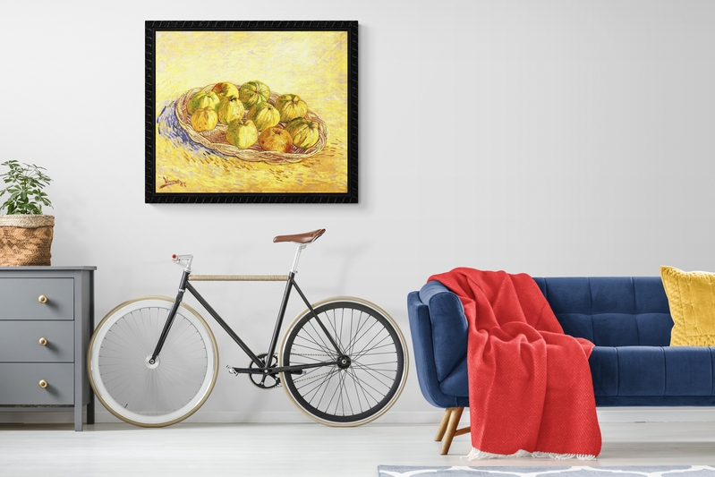 Van Gogh Still Life With Apple Basket 2 canvas print