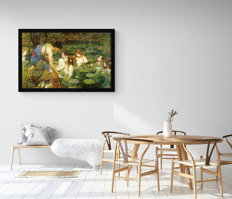 Waterhouse Hylas And The Nymphs canvas print