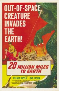 20 Million Miles To Earth 02 Movie Poster Leinwanddruck