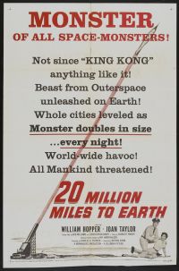 20 millones de millas a la Tierra 03 póster de película
