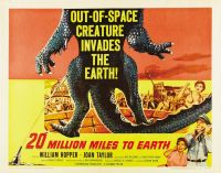 20 Million Miles To Earth 04 Movie Poster canvas print