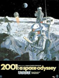 2001 L'Odyssée de l'espace 1968 Affiche de film