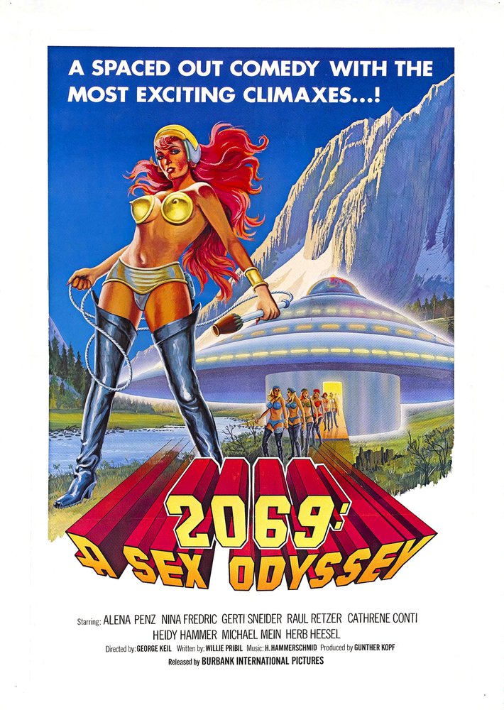 Tableaux sur toile, reproduction de 2069 Sex Odyssey 01 Movie Poster
