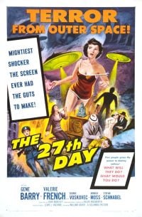 27th Day 01 Movie Poster canvas print