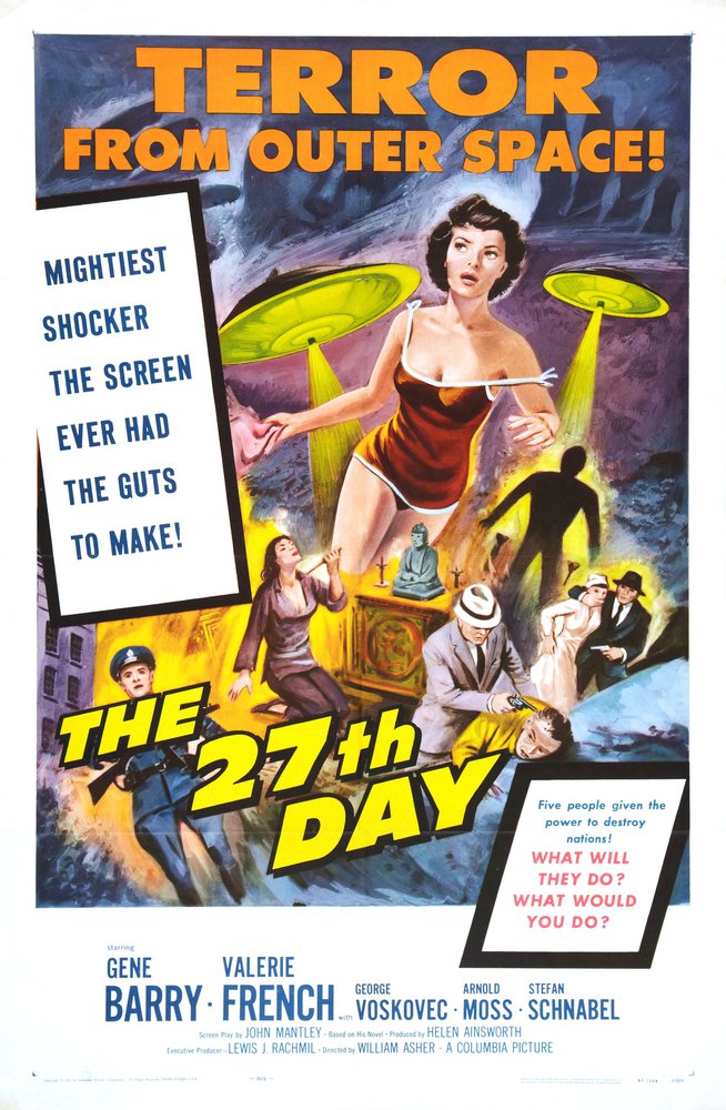 Tableaux sur toile, reproduction de 27th Day 01 Movie Poster