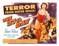 27. Tag 02 Filmplakat auf Leinwand