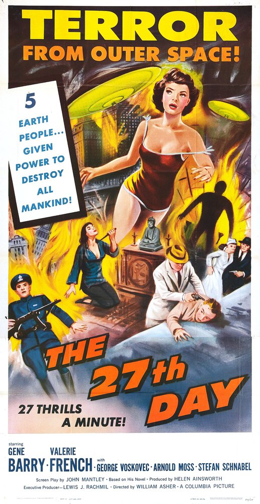 Tableaux sur toile, reproduction de 27th Day 03 Movie Poster
