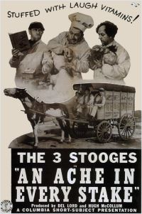 3 chiflados 1941 póster de película