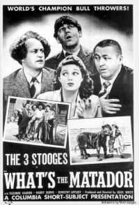 3 Stooges 1942 Movie Poster canvas print