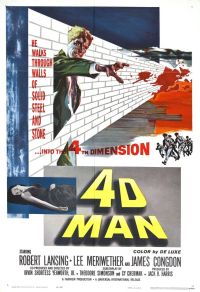4d Man 01 Filmplakat Leinwanddruck