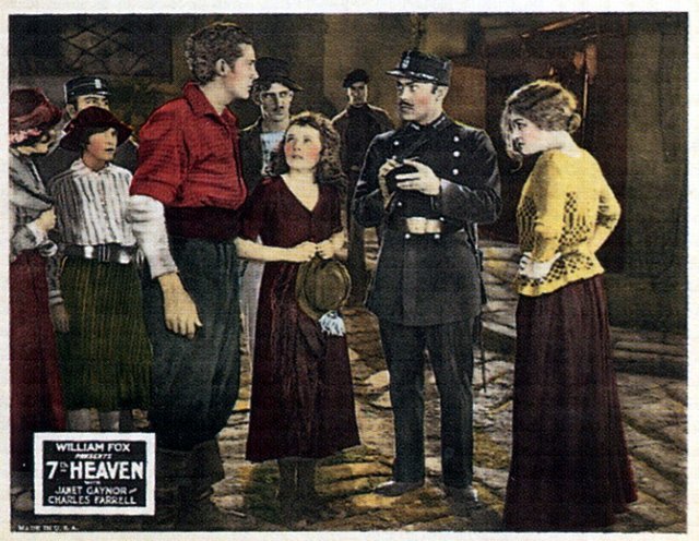 Tableaux sur toile, riproduzione de 7th Heaven 1927 3 poster del film