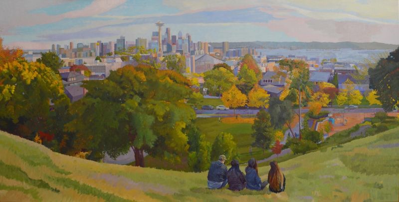Agun Brandy View From Kerry Park canvas print