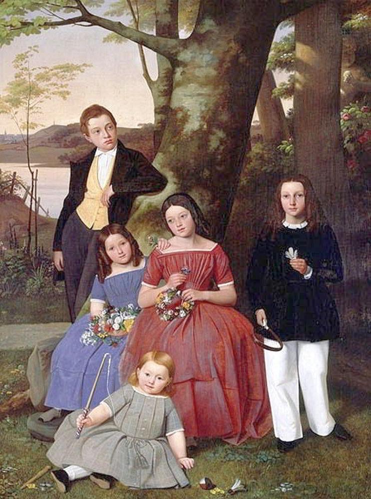Blunck Ditlev The Children Of The Neustadt Doctor Karl Krah canvas print
