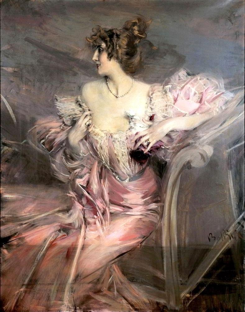Boldini Giovanni The Actress Marthe De Florian Aged 24 canvas print
