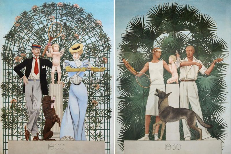 Boutet De Monve Bernard Tennis Allegory Of Love canvas print