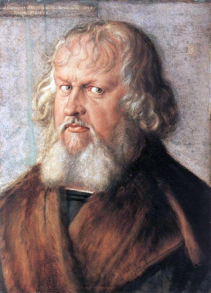 Du Rer Albrecht Portrait Of Hieronymus Holzschuher canvas print