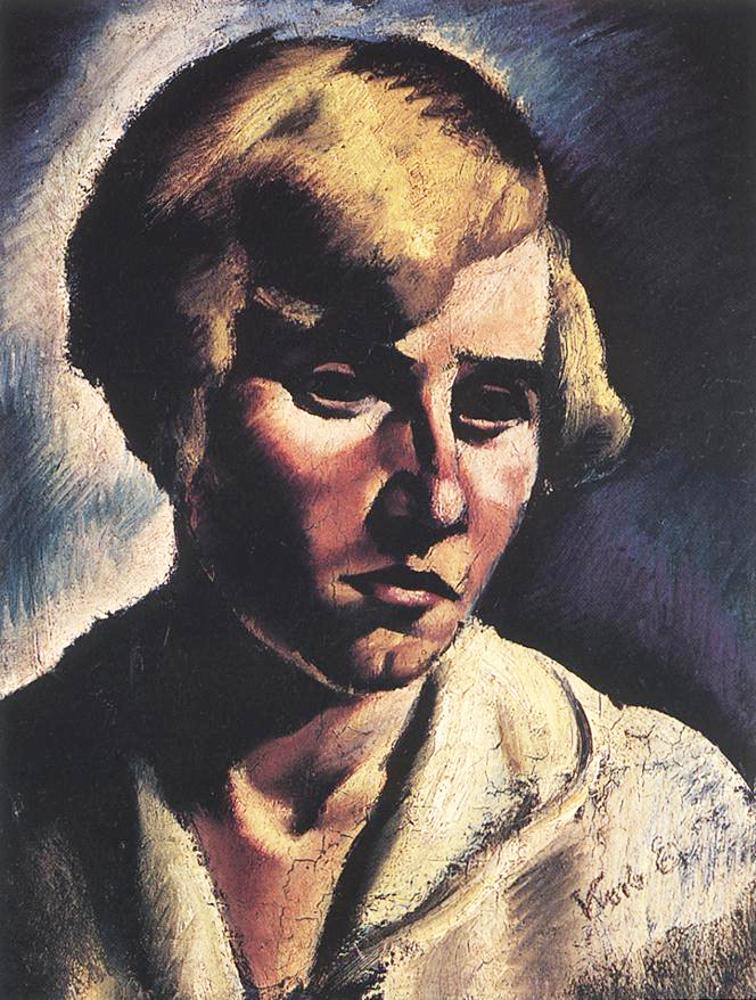Korb Erzse Bet Portrait Of A Woman canvas print