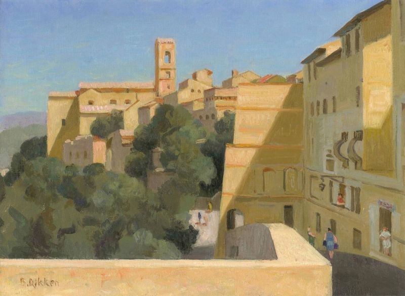 Rikken Ben View At Colle Val D Elsa canvas print