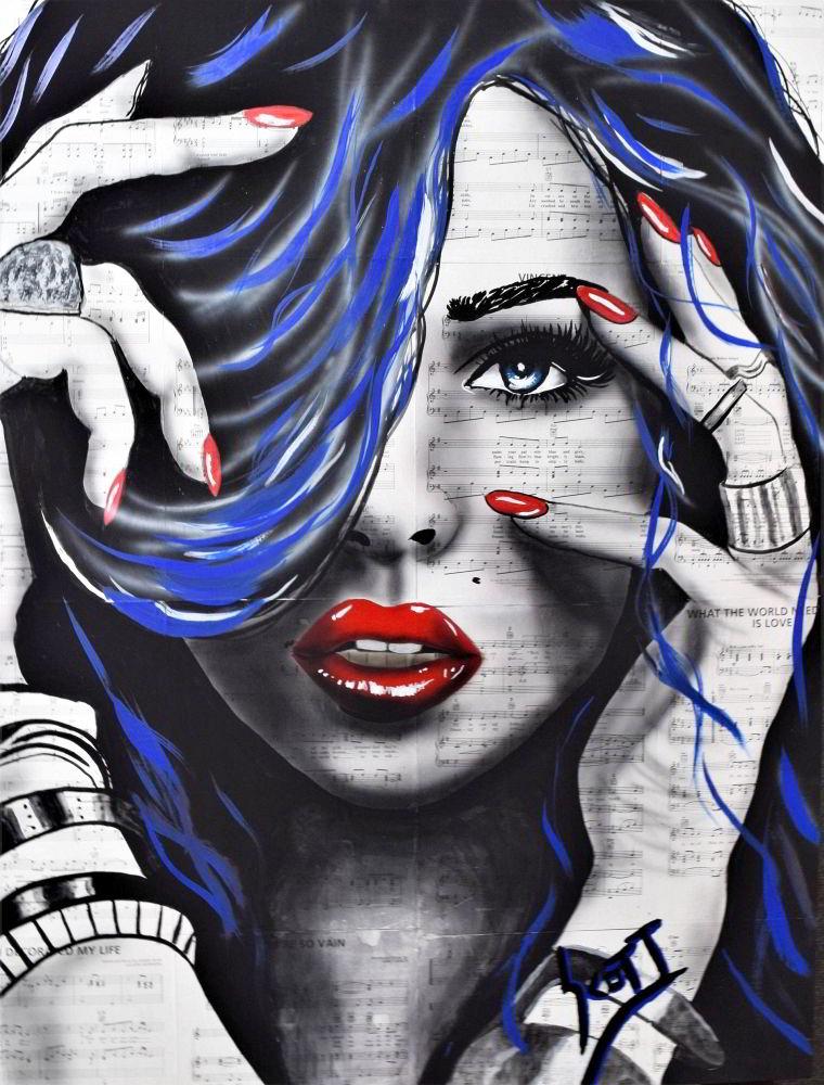 Scott Brandon Out Of The Blue canvas print