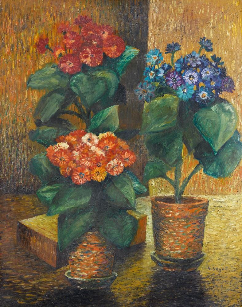 Segal Arthur Still Life. Flowers In A Pot canvas print