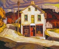 A. J. Casson Old Store In Salem - 1931 canvas print