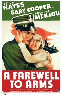 A Farewell To Arms 1932 Movie Poster canvas print