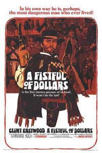 A Fistful Of Dollars Movie Poster canvas print