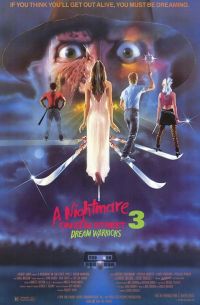 A Nightmare On Elm Street 3 Dream Warriors Movie Poster canvas print