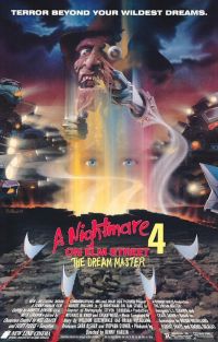 A Nightmare On Elm Street 4 The Dream Master Movie Poster canvas print