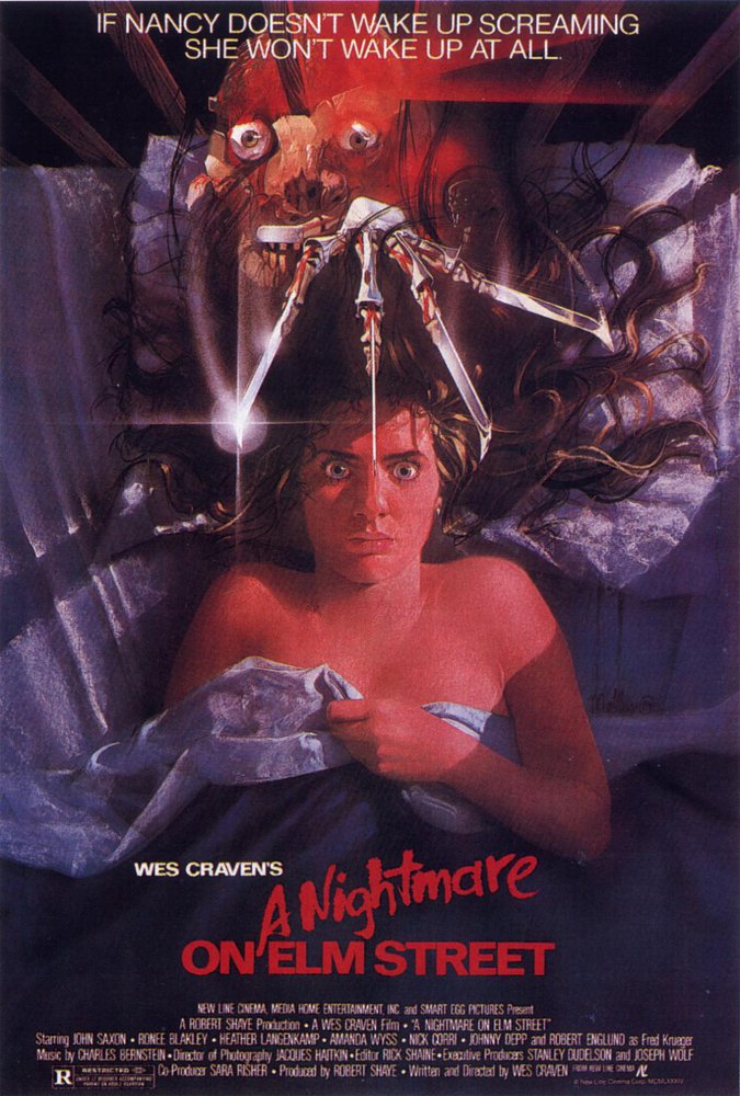 Tableaux sur toile, riproduzione del poster del film A Nightmare On Elmstreet 2
