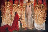 Abbey Edwin Austin The Golden Tree And The Achievement Of The Grail 1895