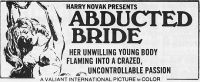 Entführte Braut Der sündige Zwerg Filmplakat
