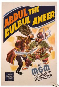 Abdul The Bulbul Ameer 1941 Movie Poster canvas print