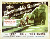 Abominable Snowman Of Himalayas 02 Movie Poster canvas print
