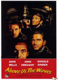 우리 위에 파도 1956 영화 포스터