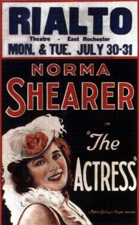 Schauspielerin Das 1928a1 Filmplakat von 3 auf Leinwand