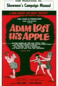 Adam Lost His Apple Movie Poster canvas print