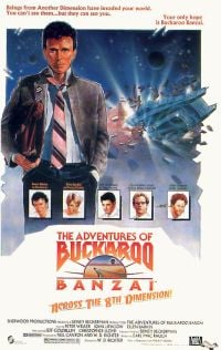 Adventures Of Buckaroo Banzai 1984 Movie Poster canvas print