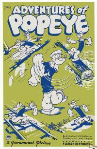Póster de la película Las aventuras de Popeye 1935