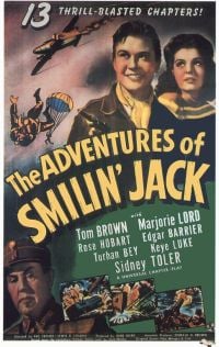Adventures Of Smiling Jack 1943 Movie Poster canvas print