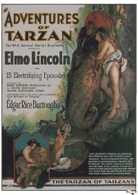 Abenteuer von Tarzan 1920 Filmplakat Leinwanddruck