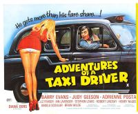 Abenteuer des Taxifahrers 01 Filmplakat Leinwanddruck